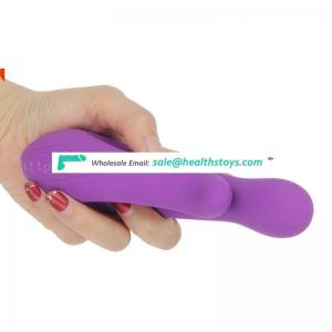 2018 newest 10 Speeds double headed Barbed Vibrators G Spot Waterproof clit Gemini Vibrator Intimate Adult Sex Toys For Women