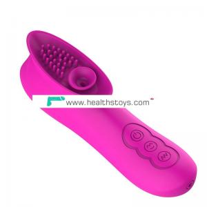 2019 female 12 speed  pussy stimulator sex toy  clitoris sucker vibrator for women