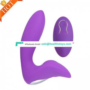 Adult sex toys rechargeable prostate and G-spot vibrator Electric Shock Prostate Massage Stimulator