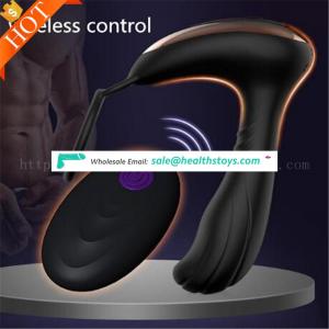 Anal Plug Wireless Vibrator 7 Frequency 3 modes Butt Vibrators Male Masturbator Prostate Massage Sex Toys For Men