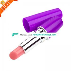 Artificial Medical Silicone Sex Toy Pussy Lipstick Magic Wand Massager Vibrator