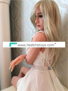 Blond Hair Big Breast Europe Sexy Women Lifelike Real Silicone Love Doll Heating Full Body Optional