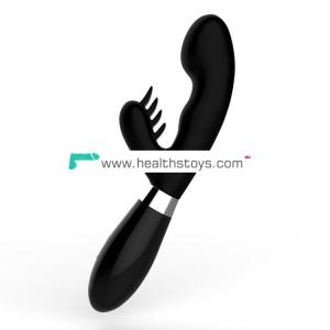 Clitoris stimulator and g spot vibratory adult product rabbit vibrator sex toy