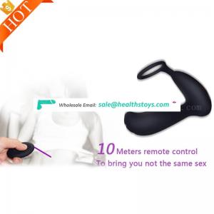 Digital Physical Therapy 100% Safety High Quality Cock Ring Fantasy Silicone Male Prostate Massager Anal Toy