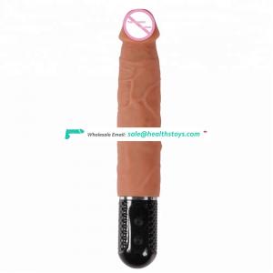 FDA silicone vaginal massage double vibrating sex vibrator for female adult toys