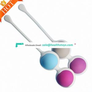 Female Smart Duotone Ben Wa Ball Weighted Female Toy Smart Ball Sex Toys For Girl Women