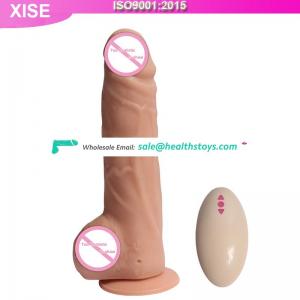High quality realistic vibrating dildo sex toy for women masturbate