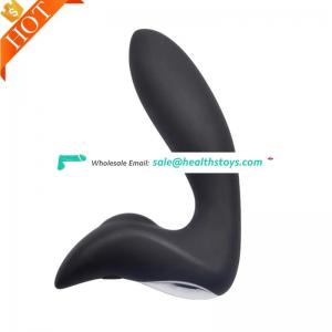 Hot Selling Male anal vibrating butt plug vibrator sex toys remote controlled prostate massager