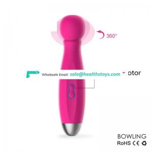 Hot Silicone Magic Wand Massager Vibrator Sex Toy For Men and Women
