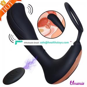 Massage Male Adult Sex Toys Vibrating Massager Prostate Wireless Remote Control Silicone Vibrator Manufacturer