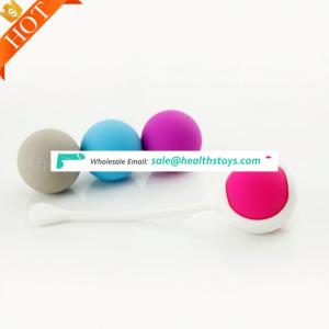 New Vagina Tight Exercise Vibrating Eggs Ben Wa Balls Full Silicone Masturbation Love Koro Ball Sex Toy