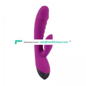 Rechargeable silicone vibrator toys sex adult for women