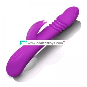 Sex Products Telescopic Vibrator Rotating Warming Vibrator  Dildo Vibrator G Spot Clitoris Stimulator Adult Sex Toys for Woman