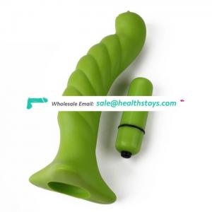 Silicone Anal Plug Vagina Vibrator With Multifunction