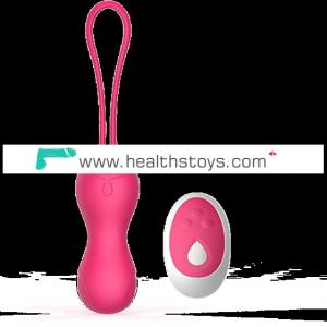 USB Rechargeable Wireless Remote control Vibrator Silicone Vibrating  Eggs Waterproof Love eggs tongue vibrator for Women