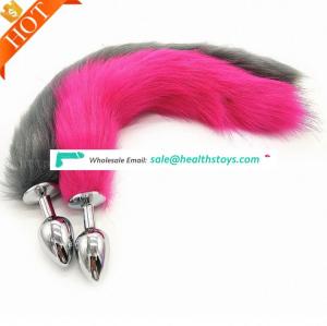 Wholesale Factory Price Popular Homemade Sex Toys Dog Tail Vibrating Anal Plug