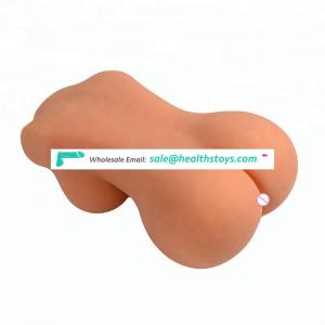 attractive big breast half body silicone sex doll for male adult sex toy
