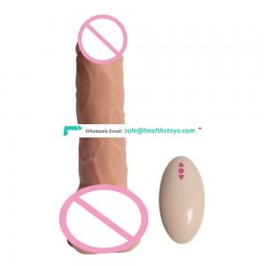 realistic sex toy multi-function hands free dildo vibrator for adults