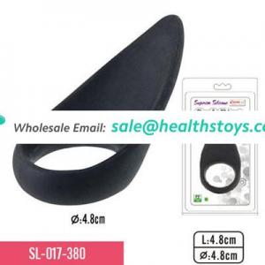 silicone cock ring with tongue sex toy