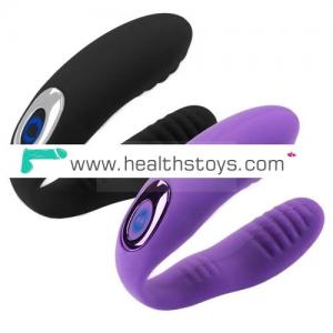 waterproof silicone USB rechargeable G-Spot couple vibrator Hot Sell Silicone Sex Vibrator