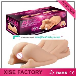 xise half body Mimi Akali silicone sex doll for men, Real Lifelike Oral Anal Vagina sex Toys 2017