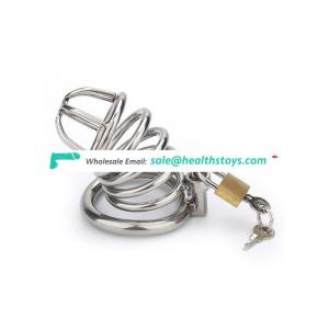 100% Stainless Steel Male Chastity Device Penis Lock
