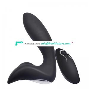 12 Speeds Silicone Prostate Massager Male Vibrating Vagina anal plug Wholesale Price Sex Toy vibrator For Man