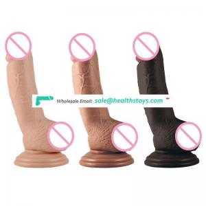 2017 Online shop India 17cm length three color waterproof flipped foreskin artificial large dildos for women