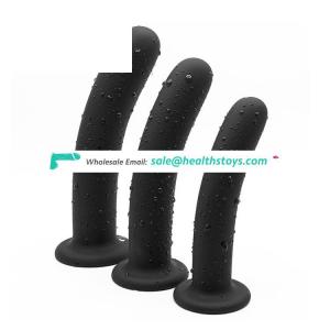 3 Size Silicone Long Butt Plug Sex Toys Anal with Suction Cup