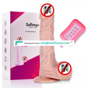 360 Degrees Rotation Wireless Remote Control Dildo Vibrator for Women Realistic Penis Sex Toy