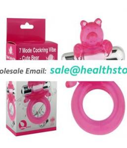 7 Model Cockring Vibe - Cute Bear Sex Products