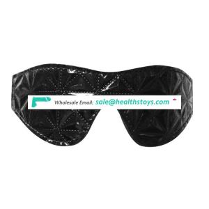 Adult Game Sexy Sex Products Waterproof PU Leather Eye Mask Intimate Sex Toys for Women Men Couples