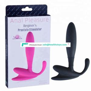 Anal Sex Toys Best Prostate Massager New 2014 Soft Silicone G-spot Anal Prostate Massager for Men Masturbation Sex Products