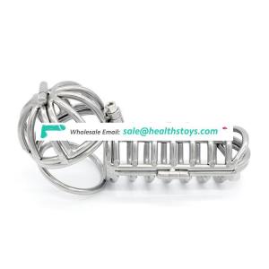 Big Size Stainless Steel Penis Lock Male Chastity Device