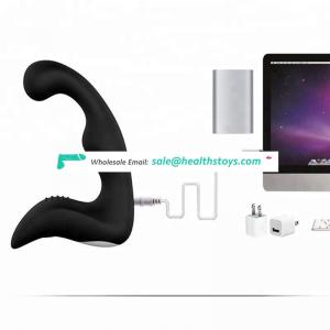 Charging Male Prostate Massager Anal Vibrator Silicone 12 Speeds Butt Plug Sex Toys for Men Anal Toys Male Masturbator for Adult