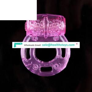Cheap Hot Selling Man Delay Ejaculation Vibrating Cock Ring Silicone