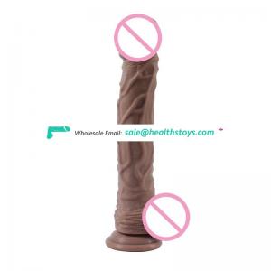 Cheap Price Sex Toys Online Shop Artificial Penis Soft Plastic Realistic Big Dildo