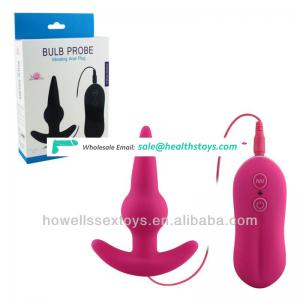 China Pussy Girl 10 Function Vibrator Soft Silicone Gay Anal Toys for Women