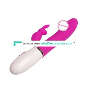 Clitoris and G Spot Stimulation Rabbit Dildo Vibrator Sex Toy
