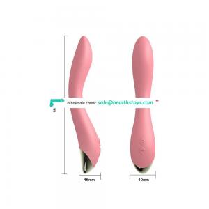 Elegent powerful waterproof Medical Grade Silicone female masturbation vagina sex vibrator toys