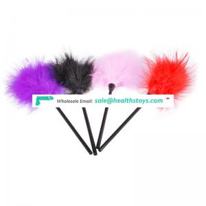 Factory direct adult sex feathers supplies alternative ostrich feathers flirt feathers teasing sticks health products esx toys