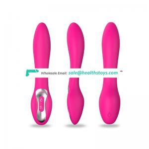 Hot Indian Sex Toy for Girl 7 Speeds Rose Red Silicone Vibrator Sex Toy Women