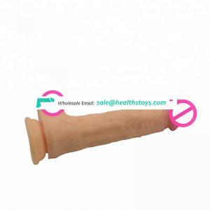 New style realistic mushroom head wireless&inflating silicone sex toy for women
