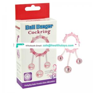 Sex Toys 3 Balls Male Cock Rings