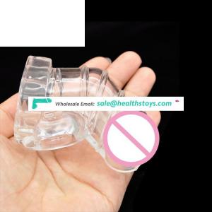 Soft TPR Male Chastity Cage Cock Ring