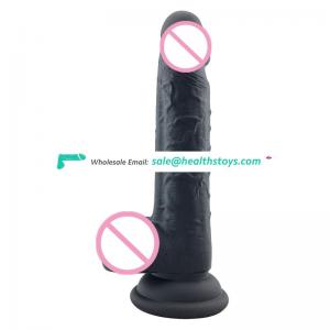 Soft silicone penis medicine vibrating dildo for women vibrator