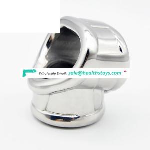 Stainless Steel 2 in 1 Cock & Ball sling Male Chastity Device
