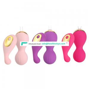 USB Chargeable Multi-Frequency Kegel Weight Ball Exercise Device Remote Wireless Anal Egg Vibrator