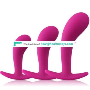Unisex Silicone Anal Butt Plug Dildo Masturbator Prostate Massager Sex Toys