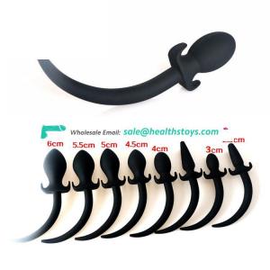 Unisex Silicone Dog Tail Butt Anal Plug Sex Products Adult Games BDSM Erotic Slave Toys For Men Woman Gay